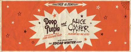 Deep Purple + Alice Cooper w/ special guest The Edgar Winter Band: North American tour Deep Purple + Alice Cooper w/ special guest The Edgar Winter Band: North American tour
