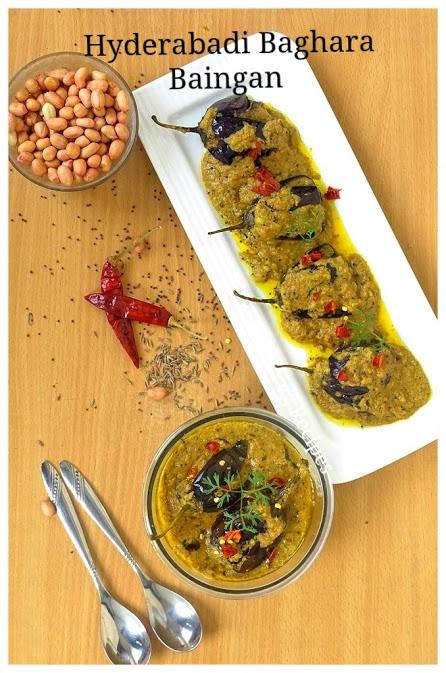 Hyderabadi Baghara/ Bagara Baingan Recipe Hyderabadi Baghara/ Bagara Baingan Recipe