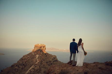 Santa Irene, Santorini cute, romantic wedding