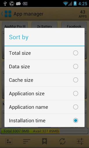 AppMgr Pro III (App 2 SD) v4.05 APK AppMgr Pro III (App 2 SD) v4.05 APK
