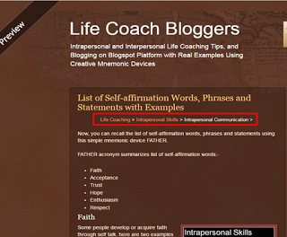 Create Breadcrumbs Navigation in Blogspot Blogger Create Breadcrumbs Navigation in Blogspot Blogger