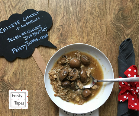 Helen's Instant Pot Chinese Chicken and Mushroom Helen's Instant Pot Chinese Chicken and Mushroom