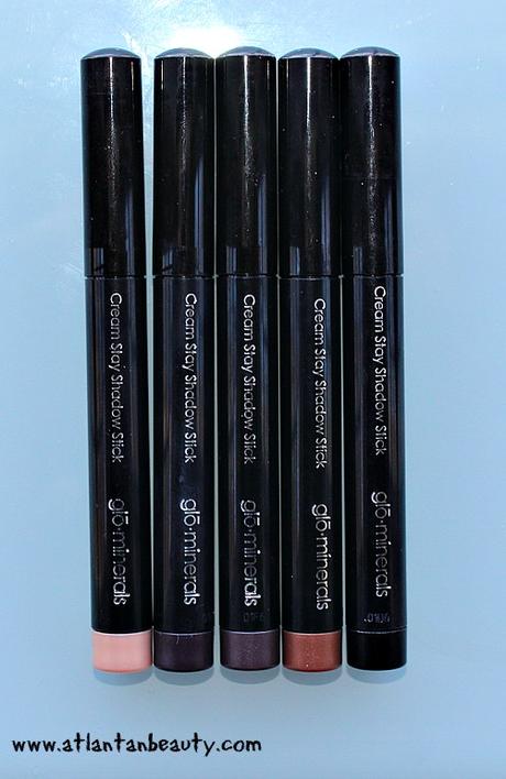 Glo Minerals Cream Stay Shadow Stick Review and Swatches