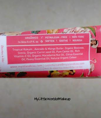 New launch - My Island Kiss Lip Moisturizer Stain in Flamingo Pink & Peonies and Black Rose & Grenade Rouge Review & Swatches