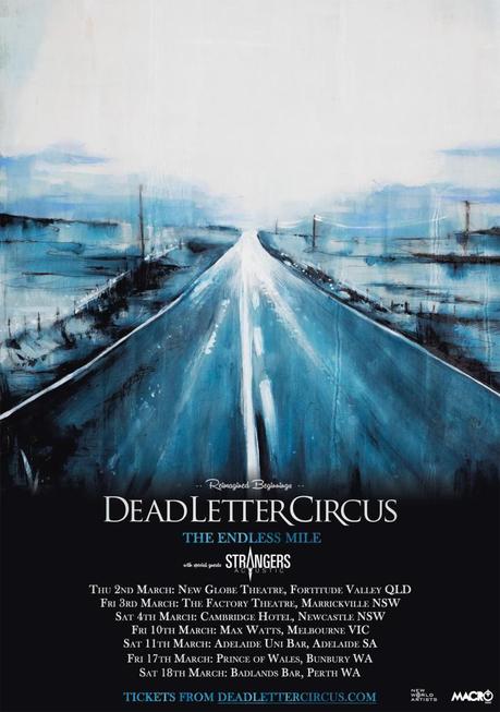 Dead Letter Circus announce Strangers as tour support, update on new music