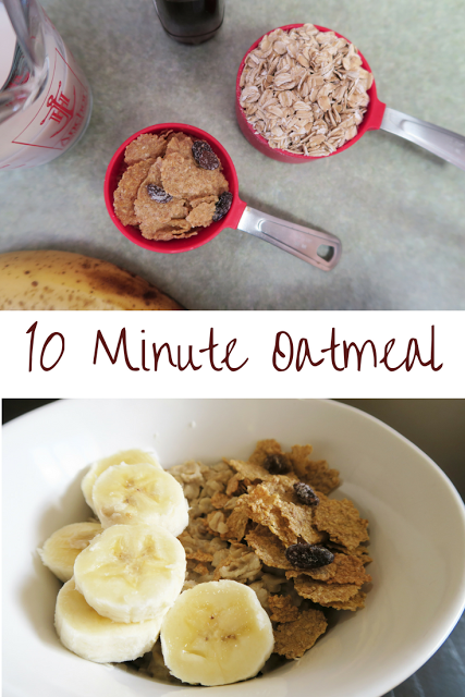 easy oatmeal bowl
