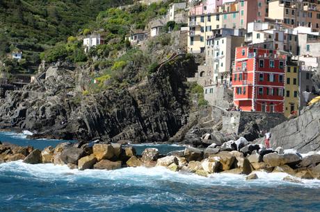 Riomaggiore, Italy by ferry dscf4728