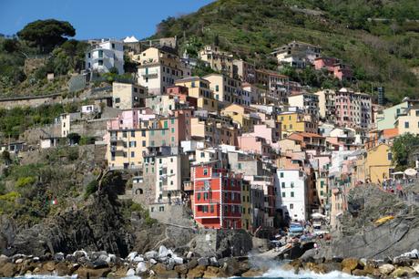 Riomaggiore, Italy by ferry dscf4727