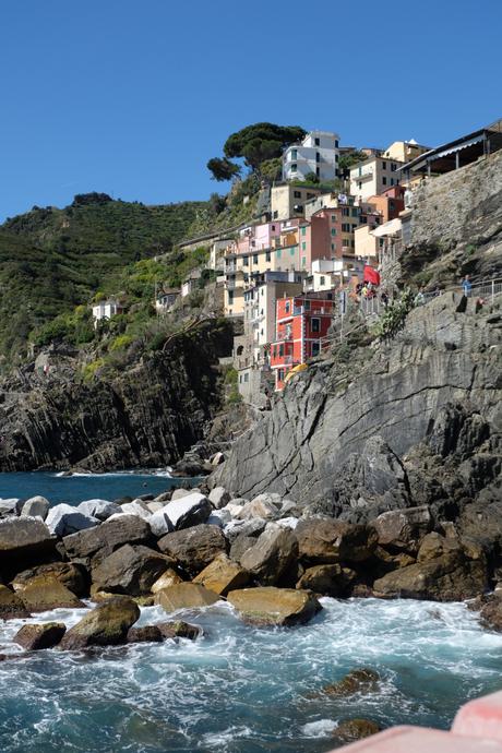 Riomaggiore, Italy by ferry dscf4731