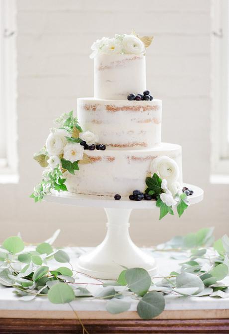 Naked Wedding Cake Mayflour Confections Boston
