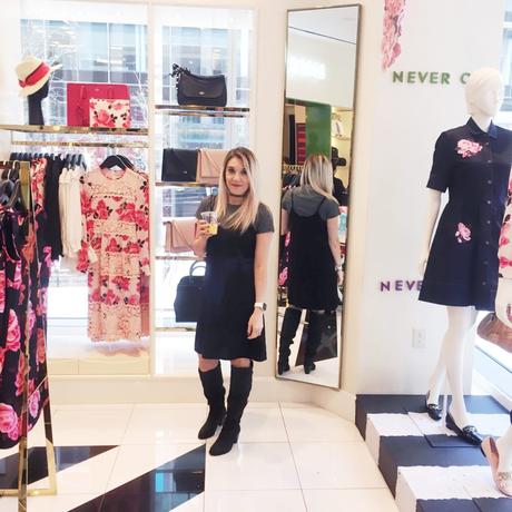 Bubbles and Bloggers: Sip and Shop at Kate Spade