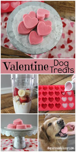 Healthy homemade Valentine Dog Treats