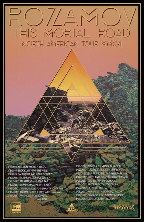 ROZAMOV Announces US March Tour Supporting This Mortal Road Full-Length ROZAMOV Announces US March Tour Supporting This Mortal Road Full-Length