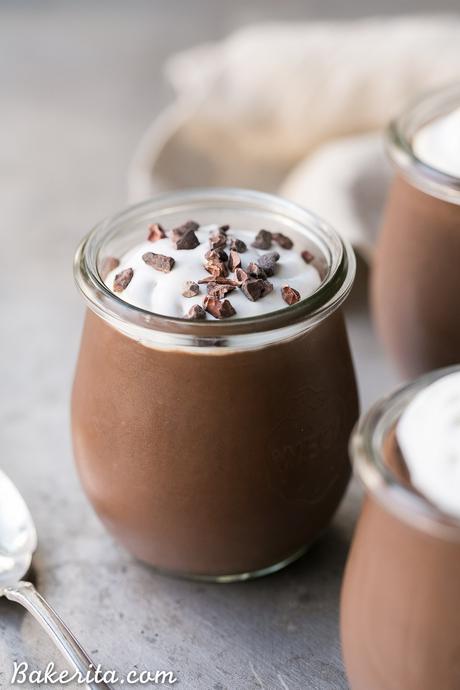 Chocolate Pudding (Paleo + Vegan) This Chocolate Pudding tastes just like the stuff from your childhood, except it's made much more guilt-free! This recipe is Paleo-friendly and vegan, and it's super easy to make.