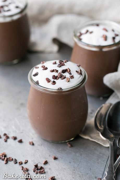 Chocolate Pudding (Paleo + Vegan) This Chocolate Pudding tastes just like the stuff from your childhood, except it's made much more guilt-free! This recipe is Paleo-friendly and vegan, and it's super easy to make.