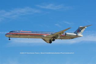 SJC airliner, American Airlines N44503 (McDonnell Douglas MD-82 - MSN 49797)