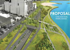 A Massive Park and Beachfront Might Be Built on Lake Shore Drive lake shore drive
