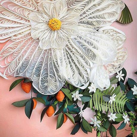 Anthropologie Window Quilling - Greensboro, North Carolina Anthropologie Window Quilling - Greensboro, North Carolina