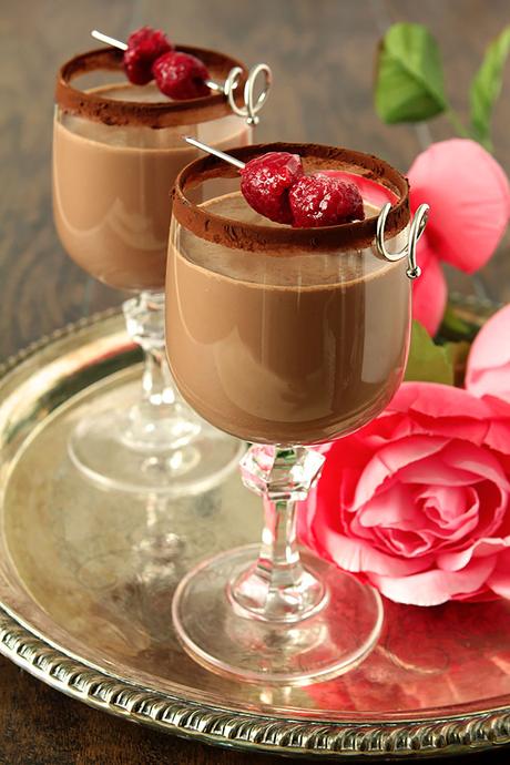 Chocolate Dessert Cocktail with Bailey’s Irish Cream