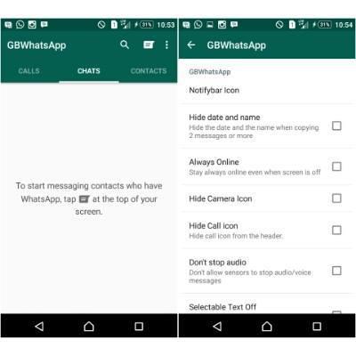 How to Run Dual Whatsapp Accounts on Android With GBWhatsapp Features of GBWhatsapp