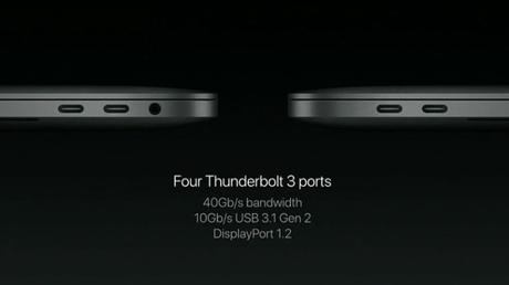 Apple’s New MacBook Pro With Touch Bar, Touch ID, and USB-C Launched Port on MacBook Pro