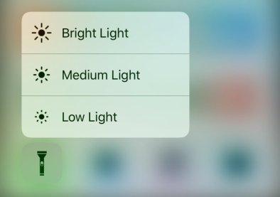 how to Change Flashlight Brightness in ios 10