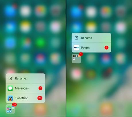10 Must know iOS 10 Tips and Tricks Experience 3D Touch Everywhere