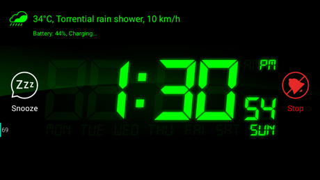 My Alarm Clock – Turning Your Device into a Bedside Clock and More My Alarm Clock design