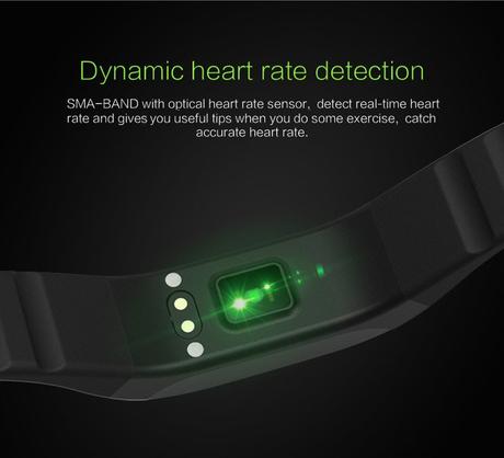 SMA-Band A $25 fitness tracker with heart rate monitor SMA-Band Heart Rate Detection