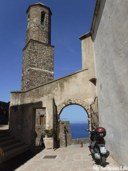 Snapshots: The Bell Tower at Castelsardo, Sardinia