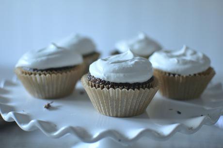 Salted chocolate lavender cupcakes with honey coconut cream and some exciting news! Salted chocolate lavender cupcakes with honey coconut cream and some exciting news!