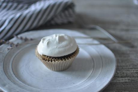 Salted chocolate lavender cupcakes with honey coconut cream and some exciting news! Salted chocolate lavender cupcakes with honey coconut cream and some exciting news!