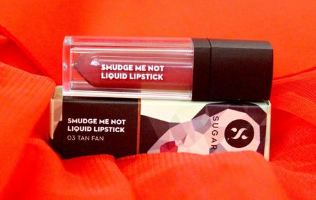 SUGAR Smudge Me Not Liquid Lipstick 03 Tan Fan: Review & LOTD
