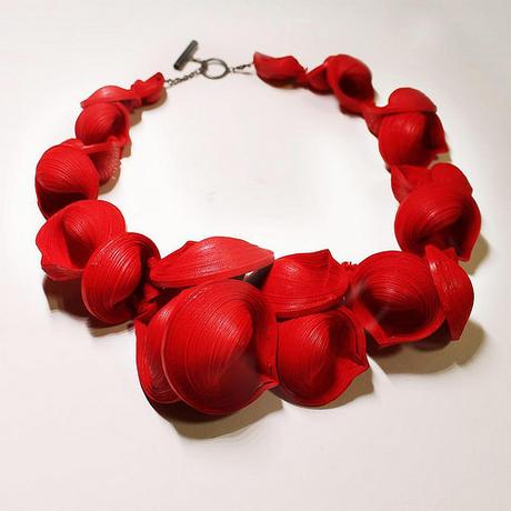 Rolled Paper Necklace - Youngjoo Lee Rolled Paper Necklace - Youngjoo Lee
