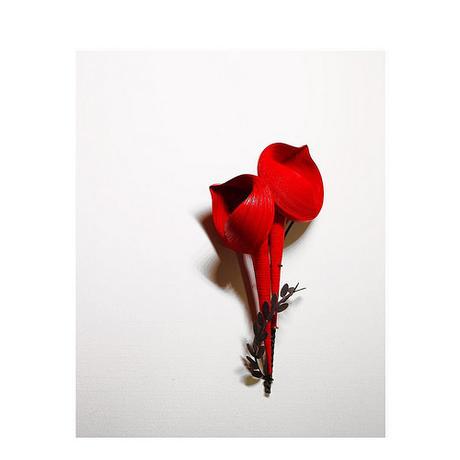 Rolled Paper Brooch - Youngjoo Lee Rolled Paper Brooch - Youngjoo Lee