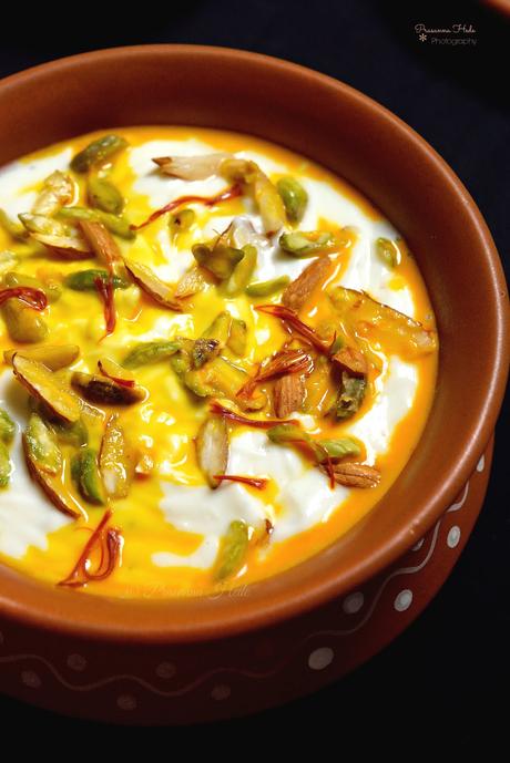 Kesar Shrikhand(with Dryfruits)