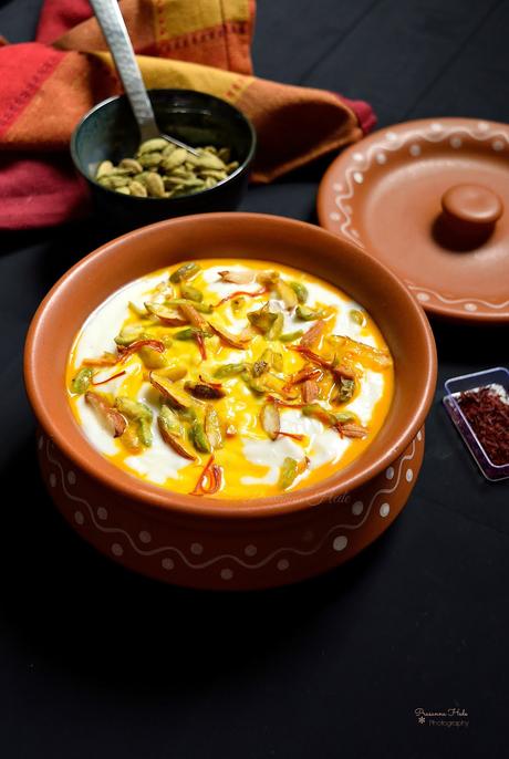 Kesar Shrikhand(with Dryfruits)