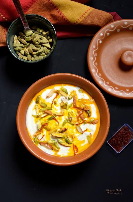 Kesar Shrikhand(with Dryfruits)