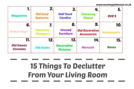 15 Things To Declutter From Your Living Room