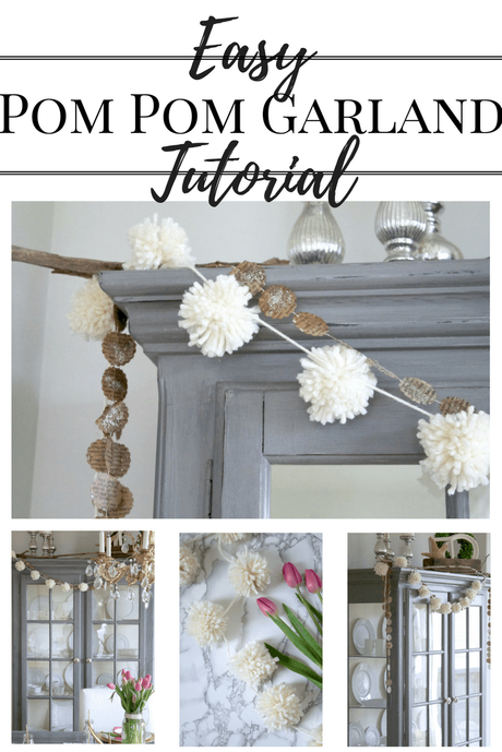 Easy Pom Pom Garland Tutorial Easy Pom Pom Garland Tutorial