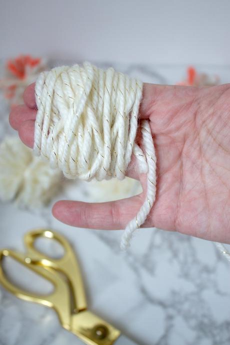 Easy Pom Pom Garland Tutorial Easy Pom Pom Garland Tutorial