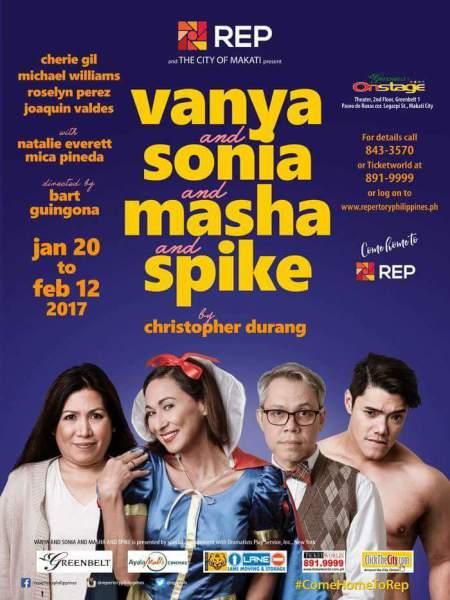 Repertory Philipines’ Vanya and Sonia and Masha and Spike