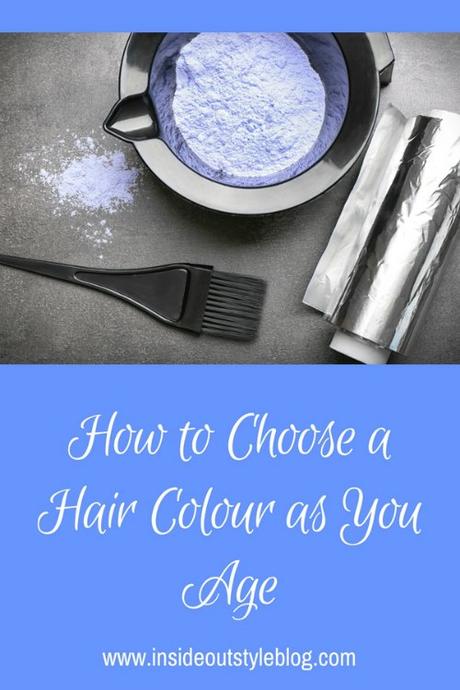 how to choose a hair color as you age