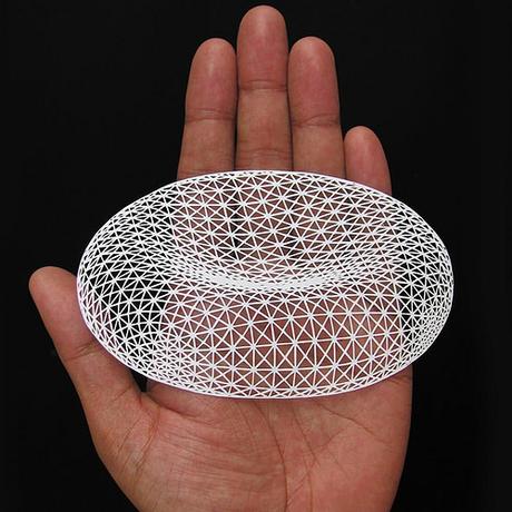 Optical Illusion Papercut - Parth Kothekar Paper Cuttings by Parth Kothekar