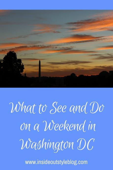 What to see and do in Washington DC