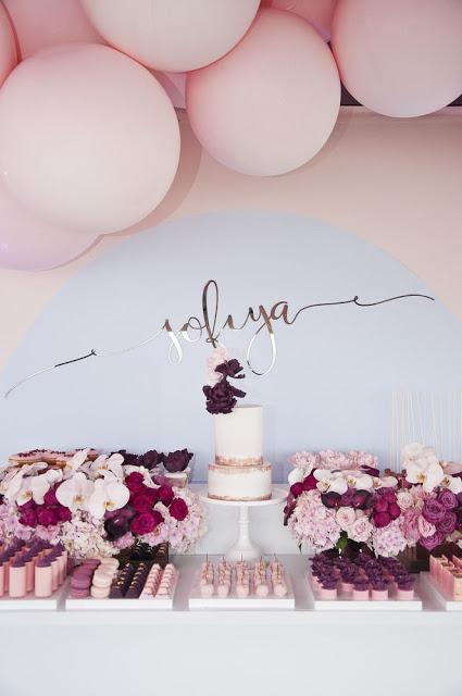 Burgundy and Pink with hints of gold / This Stunning Balloon Themed Party is by Styled by Coco in Melbourne Burgundy and Pink with hints of gold / This Stunning Balloon Themed Party is by Styled by Coco in Melbourne