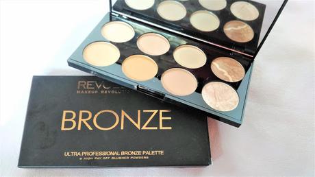 Makeup Revolution Ultra Bronze Palette Review, Swatches & Application
