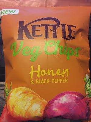 Today's Review: Kettle Honey & Black Pepper Veg Chips