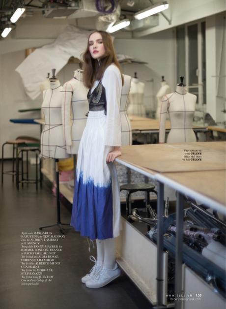 Margarita Kapustina in The Master Class for ELLE by Benjamin Kanarek Margarita Kapustina in The Master Class for ELLE by Benjamin Kanarek
