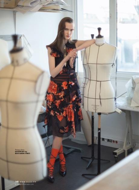 Margarita Kapustina in The Master Class for ELLE by Benjamin Kanarek Margarita Kapustina in The Master Class for ELLE by Benjamin Kanarek